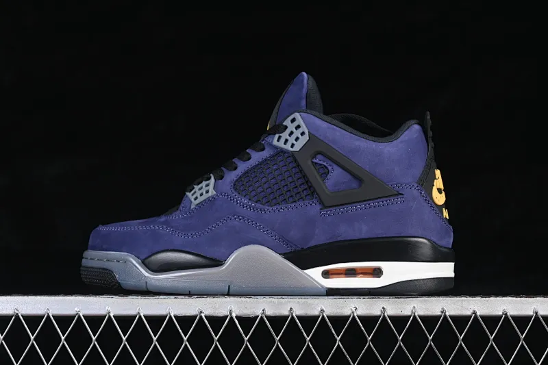 All categories Air Jordan Jordan series basketball shoes Air Jordan 4 TG version Air Jordan 4 Retro "Lakers" AJ4 Joe 4 Lakers Purple Gold FV5029-500